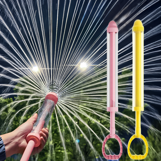 하이제이비 물꽃놀이 워터밤 분수물총 2종 세트, 옐로우, 핑크, 1세트