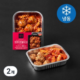 더미식 토마토 미트볼 파스타 (냉동), 292g, 2개