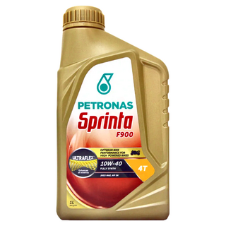 PETRONAS Sprinta F900 10W40 4T 全合成機油, 1L, 1瓶