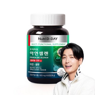 뉴트리디데이 프리미엄 아연 셀렌 36g, 1개, 60정