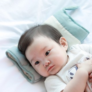 Bamboo bebe 多合一紗布哺乳枕頭, 藍色