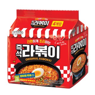 팔도 라볶이 145g, 4개
