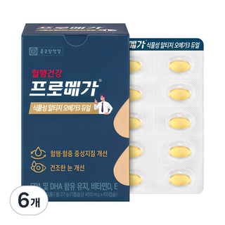 프로메가 식물성 알티지 오메가3 듀얼, 60정, 6개