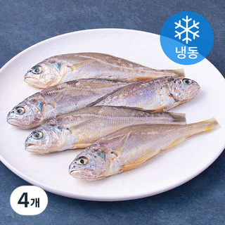 품질인증 초록바다 영광 굴비 (냉동), 4개, 350g(5미)