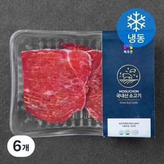 목우촌 국내산 소고기 샤브샤브 (냉동), 300g, 6개