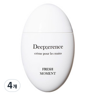 딥퍼랑스 프레쉬 모먼트 퍼퓸 핸드크림, 50ml, 4개