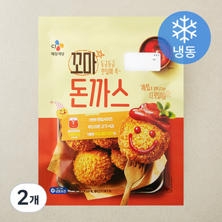 CJ제일제당 CJ 꼬마 돈까스 (냉동), 1kg, 2개