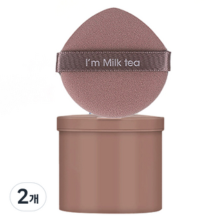 All Wayly優質保濕粉底氣墊粉撲 TSP2548 7入, 2個, 水滴棕