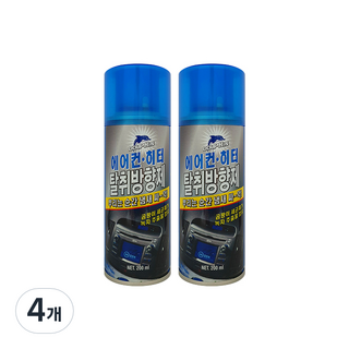 돌핀 에어컨 히터 탈취방향제 200ml, 1개입, 4개
