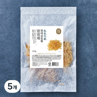어식백세 명태살듬뿍 명엽채, 200g, 5개