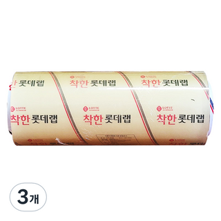 롯데이라이프 착한 업소용랩 30cm x 500m, 3개