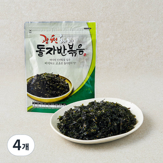 광천해저 돌 김자반볶음, 4개, 50g