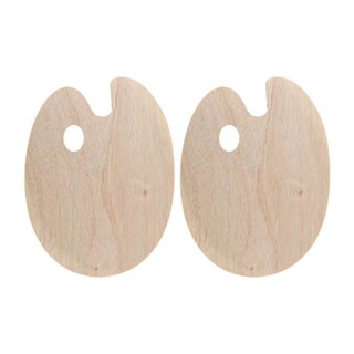 벨리안 휴대용 미니 원목 미술용 파렛트 6 x 16 cm, 24칸, 1개 원목팔레트 12 윰스 미술 물감 우드 팔레트 25 x 30 cm, 1칸, 2개