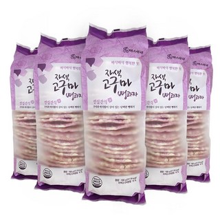 마시뜨레 자색고구마 스낵 뻥과자, 5개, 100g