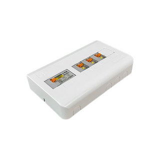 30A용 3회로 노출분전함 1개 전기계량기함 30A용 3회로 노출분전함 1개 전기계량기함