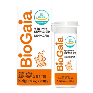 바이오가이아 프로텍티스 프로바이오틱스 유산균 캡슐 8g, 1개, 30정