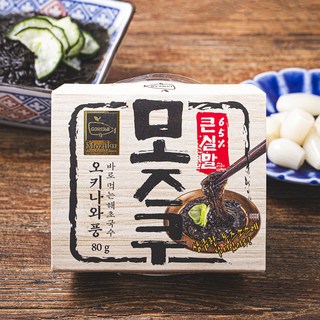 고래미 모즈쿠 해초국수, 80g, 1개