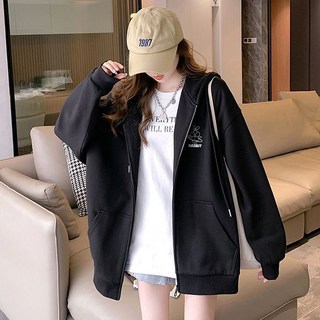 엘쏘 여성용 래빗 후드 집업