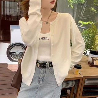 I'M MONG 女款Psol基本休閒針織開襟衫