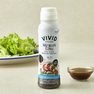 비비드키친 저당 발사믹 드레싱, 210g, 1개