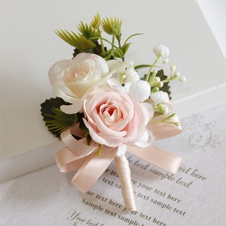 노방 수염꽃 요로씨 코사지 사용 모습