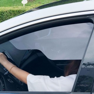 오토가드 차량 운전석전용 햇빛가리개 EV6, 블랙, 1개