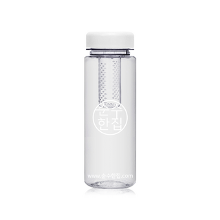 Sunsuhouse 泡茶隨身瓶 500毫升, PCT、PET 塑料, 白色, 500ml, 1個