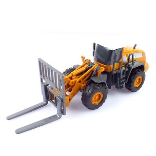 複製品1:55叉車壓鑄重型機械模型 SXT110853YE, 黃色