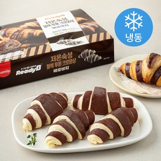삼립 레디비 바로생지 블랙투톤 크로와상 4개입 (냉동), 300g, 1개