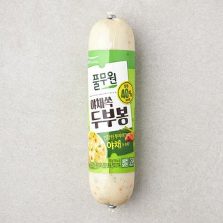 풀무원 야채쏙 두부봉, 10개, 180g