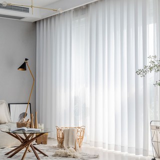 사라하우스 비침없는 차르르 핀형 쉬폰커튼