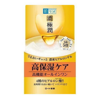 HADALABO 肌研 濃極潤 完美高保濕多效凝露, 4種玻尿酸, 高保濕護理, 100g, 1盒