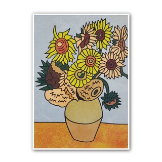 꼬메빔보 명화그리기 DIY 데코샌드아트