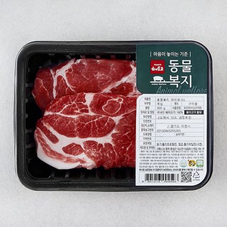 하이포크 동물복지 인증 한돈 목심 구이용 (냉장), 300g, 1개