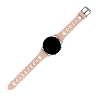 이츠라이프 체인 스타일 시계줄 20mm, 라이트그레이