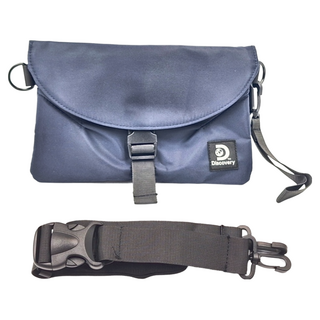 Discovery 機能防盜多用途信封包, 尼龍材質, NB00625, 長25.5 x 寬1 x 高17.5cm, 藏青色