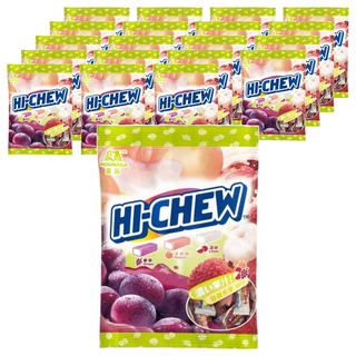 MORINAGA 森永 HI-CHEW 嗨啾 特選水果口味軟糖, 10袋, 90g, 20袋
