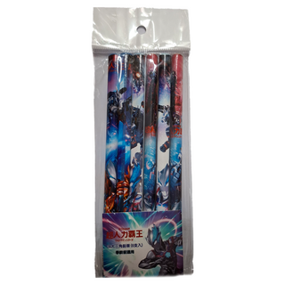 ULTRAMAN 超人力霸王 大三角鉛筆 2B (6支入) 學齡前適用, 布雷薩, 6支