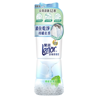 Lenor 蘭諾 台灣公司貨 衣物芳香豆 春暖晨露, 470ml, 2瓶