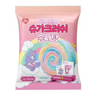 케어베어 슈가크러쉬 솜사탕, 9g, 10개