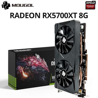 MOUGOL AMD Radeon RX5700XT 8GB 게이밍 비디오 카드 – GDDR6 메모리, PCIe 4.0 x16, DP x3, 256비트 라데온rx5700xt MOUGOL AMD Radeon RX5700XT 8GB 게이밍 비디오 카드 – GDDR6 메모리, PCIe 4.0 x16, DP x3, 256비트 라데온rx5700xt
