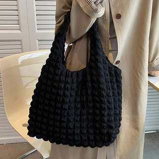 피비스튜디오 한번에쏙 여성 퀼팅 숄더백 구름백