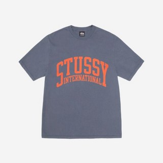Stussy 스투시 인터내셔널 피그먼트 다이드 티셔츠 인디고