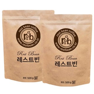 마일드 블렌드, 원두콩(홀빈), 500g, 2개, 홀빈(분쇄안함)