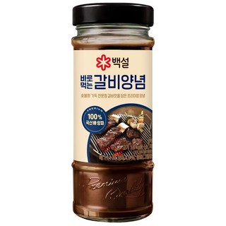 CJ제일제당 백설 바로먹는 갈비양념 490g, 4개