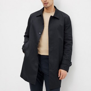 휠렉스 남성 카라넥 패션 하프 트렌치 코트 J258