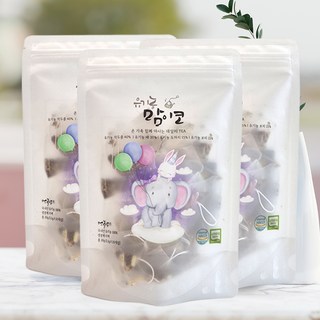 먹놀잼 유기농 맘이코 차 배도라지 작두콩 티백, 3개, 20개입, 1.5g