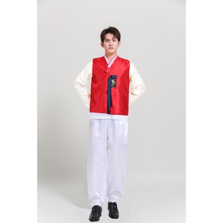 남성 생활 한복 세트 루즈핏 데일리 드레스 개량 한복 상하의 세트 전통 한복 무대 공연 한복 YMY