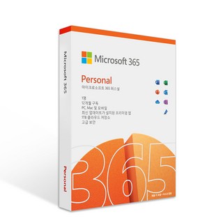마이크로소프트 오피스 M365 Personal FPP 퍼스널 PKC QQ2-01430