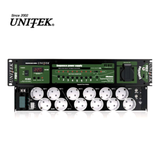 UNITEK PZ812 순차전원공급기 12구 8채널 유니텍 (당일배송), 1개